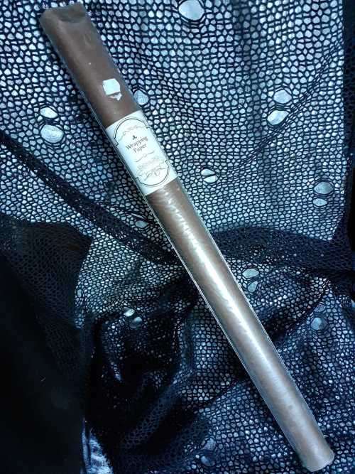 Wrapping Paper - Chocolate Brown 2pc