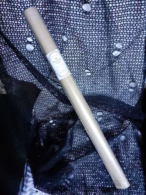 Wrapping Paper - Tan Material Pattern 2pc