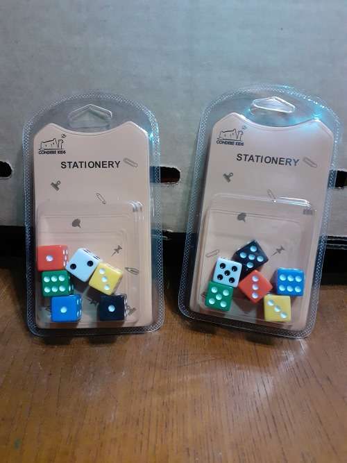 Dice - Pack of 6 Multicolour