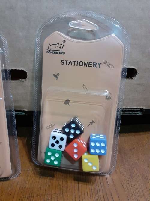 Dice - Pack of 6 Multicolour