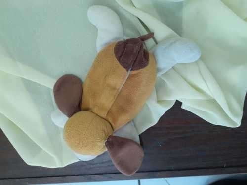 Plush Dog Heat Pad - Microwaveable Inner