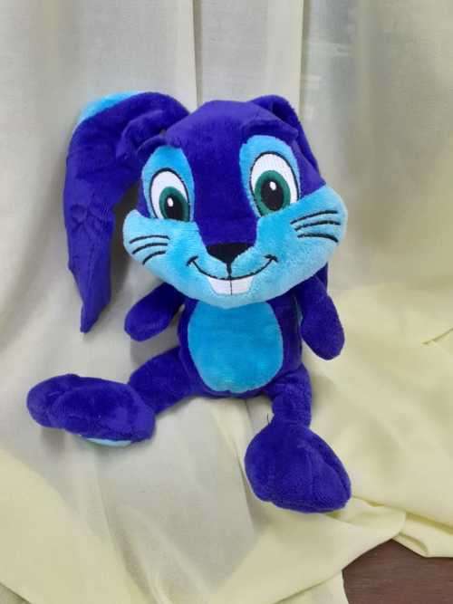 Plush Blue Bunny - Migros