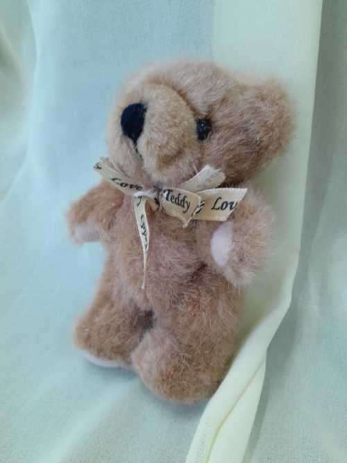 Small Articulated Plush Teddy Bear