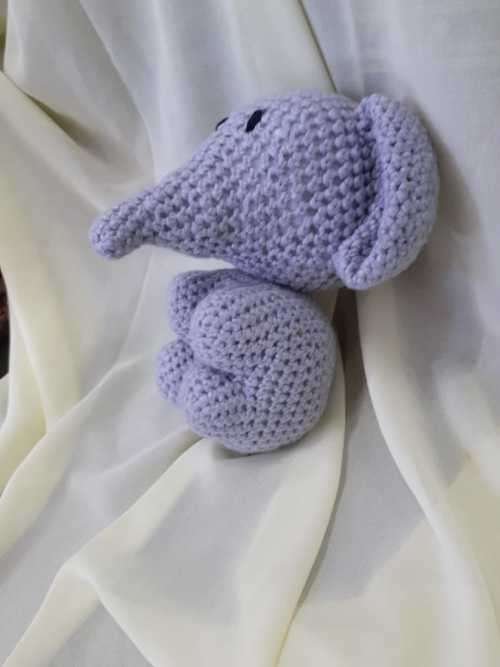 Crochet Stuffed Elephant