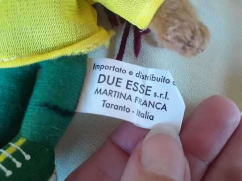 Plush Rasta Doll - Due Esse