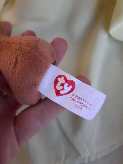 Plush McDonalds TY Teenie Beanie Boos - Mino the Minotaur EYES Glow in Dark