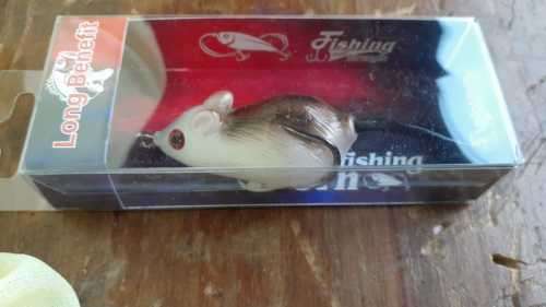 Hollow Mouse Fishing Lure - Brown