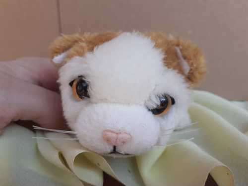 Plush The Cat Artlist Collection - White, Orange