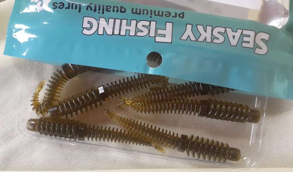 Seasky Soft Plastic Fishing Lures Floating Worm 10pc