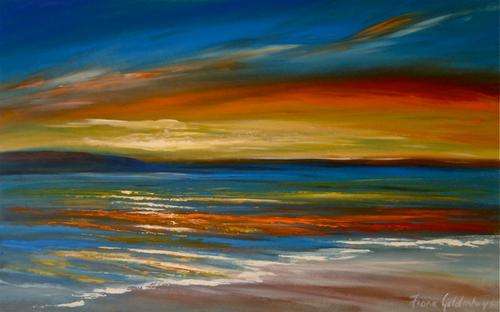 Original Fiona Geldenhuys Painting - 800 mm x 500 mm