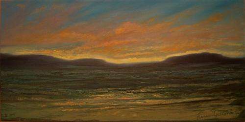 Original Fiona Geldenhuys Oil Painting - 800 x 400 mm