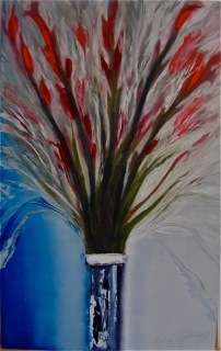 STUNNING FLOWERS Fiona Geldenhuys Original Oil - 800 x 500