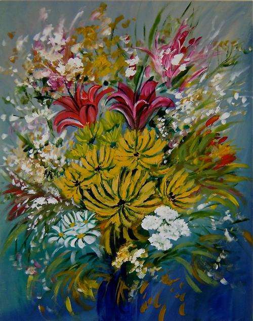 Original Fiona Geldenhuys Painting - 500 mm x 400 mm