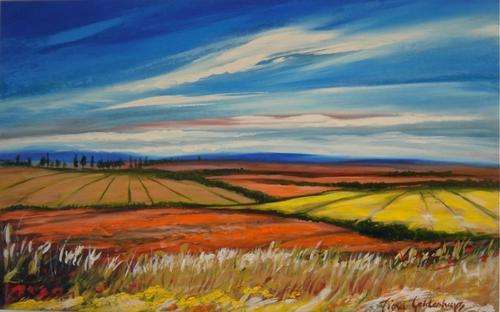 Original Fiona Geldenhuys Painting - 800 mm x 500 mm