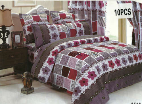 8 PIECE DOUBLE SIZE DUVET COVER SET A MUST HAVE