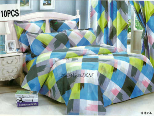 8 PIECE DOUBLE SIZE DUVET COVER SET A MUST HAVE