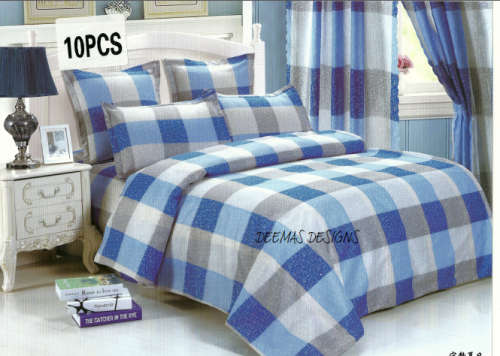 8 PIECE DOUBLE SIZE DUVET COVER SET A MUST HAVE