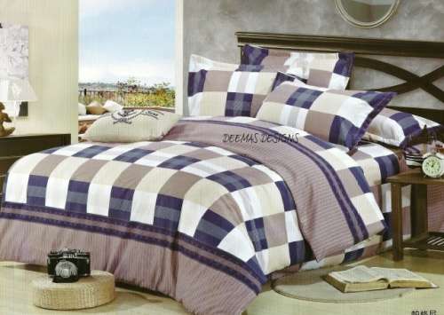 6 PIECE QUEEN SIZE COTTON FEEL DUVET COVER SET A MUST HAVE