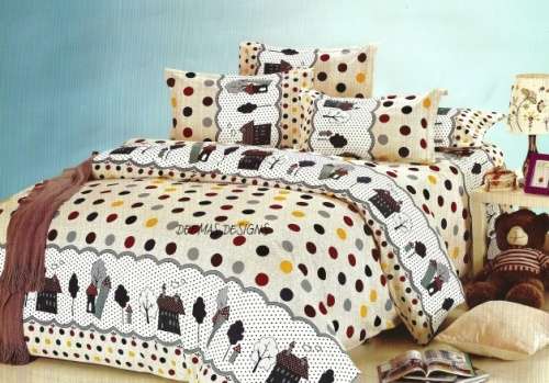 6 PIECE QUEEN SIZE COTTON FEEL DUVET COVER SET A MUST HAVE