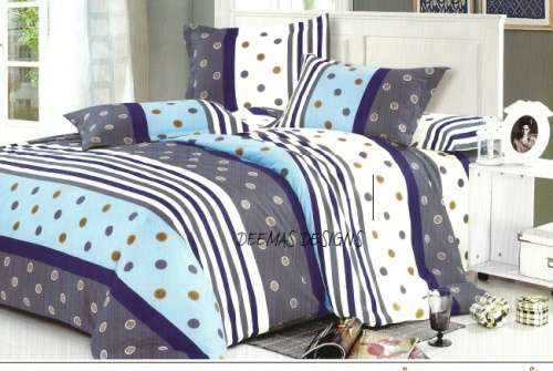 6 PIECE QUEEN SIZE COTTON FEEL DUVET COVER SET A MUST HAVE