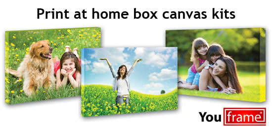 MAKE YOUR OWN CANVAS FRAME!!!!! AS SEEN ON TV