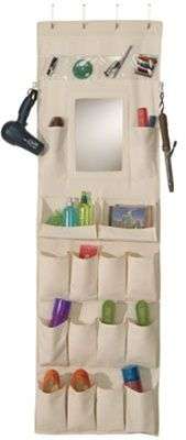 20 pocket hanging organizer without mirror