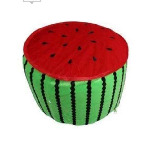 Inflatable Ottoman Stool - WATERMELON