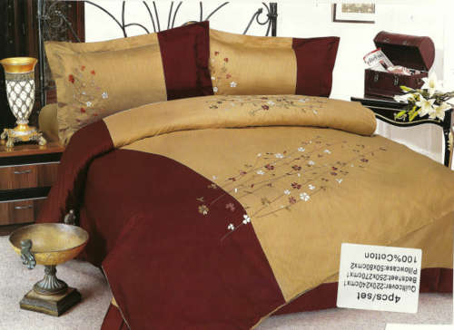 4 PIECE QUEEN SIZE 100% COTTON DUVET COVER SET A MUST HAVE