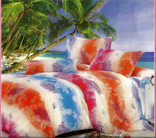 6 PIECE QUEEN SIZE COTTON FEEL DUVET COVER SET A MUST HAVE