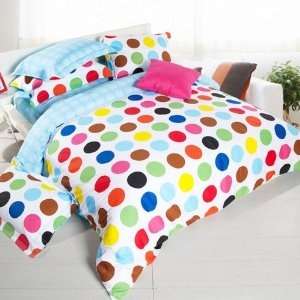 6 PIECE QUEEN SIZE COTTON FEEL DUVET COVER SET A MUST HAVE