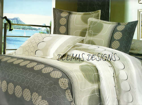 6 PIECE QUEEN SIZE COTTON FEEL DUVET COVER SET A MUST HAVE