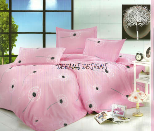 6 PIECE QUEEN SIZE COTTON FEEL DUVET COVER SET A MUST HAVE