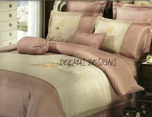 6 PIECE QUEEN SIZE COTTON FEEL DUVET COVER SET A MUST HAVE