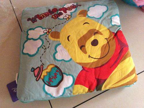 Winnie the Pooh cushion shaped blanket