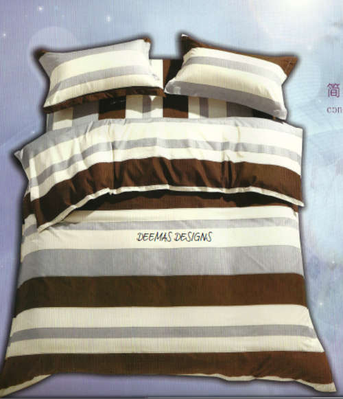 6 PIECE QUEEN SIZE COTTON FEEL DUVET COVER SET A MUST HAVE