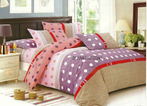 6 PIECE QUEEN SIZE COTTON FEEL DUVET COVER SET A MUST HAVE