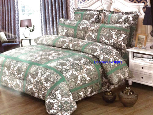 6 PIECE QUEEN SIZE COTTON FEEL DUVET COVER SET A MUST HAVE