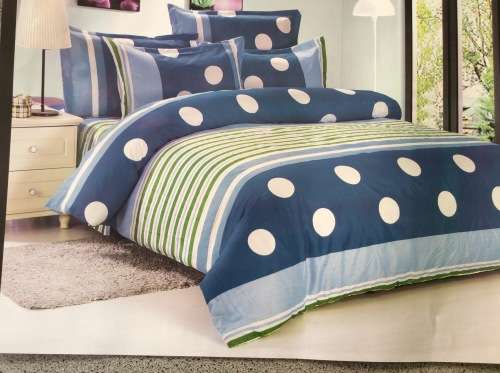 6 PIECE QUEEN SIZE COTTON FEEL DUVET COVER SET A MUST HAVE