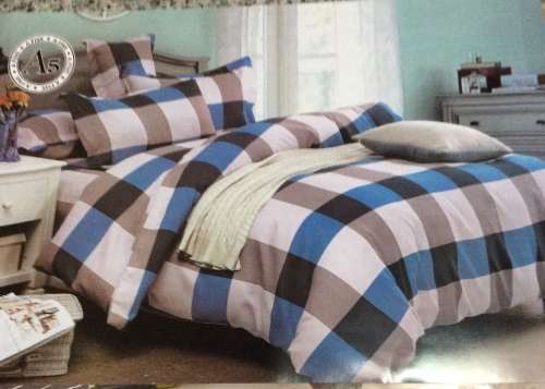 6 PIECE QUEEN SIZE COTTON FEEL DUVET COVER SET A MUST HAVE