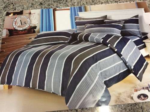 6 PIECE QUEEN SIZE COTTON FEEL DUVET COVER SET A MUST HAVE