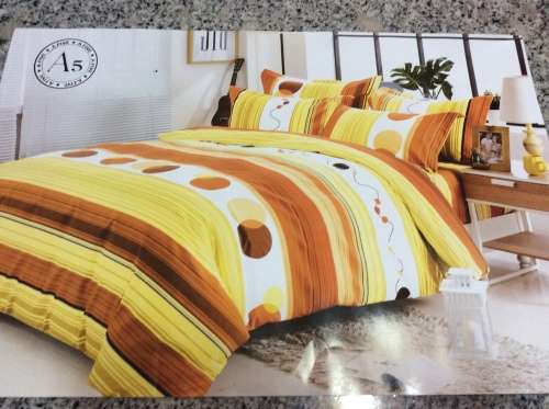 6 PIECE QUEEN SIZE COTTON FEEL DUVET COVER SET A MUST HAVE