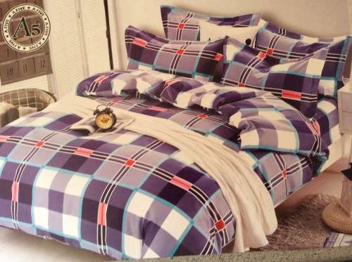 6 PIECE QUEEN SIZE COTTON FEEL DUVET COVER SET A MUST HAVE