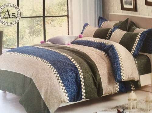 6 PIECE QUEEN SIZE COTTON FEEL DUVET COVER SET A MUST HAVE