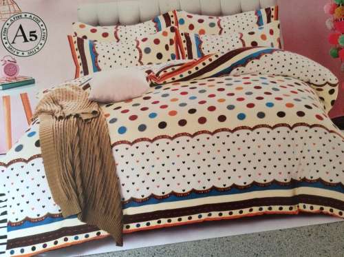 6 PIECE QUEEN SIZE COTTON FEEL DUVET COVER SET A MUST HAVE