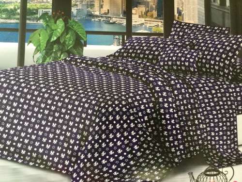 6 PIECE QUEEN SIZE COTTON FEEL DUVET COVER SET A MUST HAVE