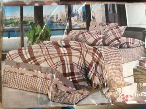 6 PIECE QUEEN SIZE COTTON FEEL DUVET COVER SET A MUST HAVE