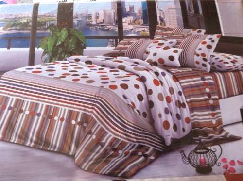 6 PIECE QUEEN SIZE COTTON FEEL DUVET COVER SET A MUST HAVE