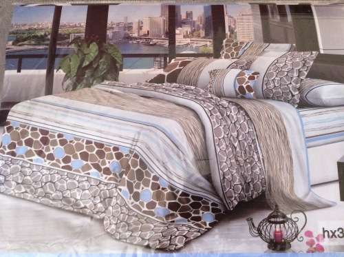 6 PIECE QUEEN SIZE COTTON FEEL DUVET COVER SET A MUST HAVE