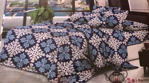 6 PIECE QUEEN SIZE COTTON FEEL DUVET COVER SET A MUST HAVE