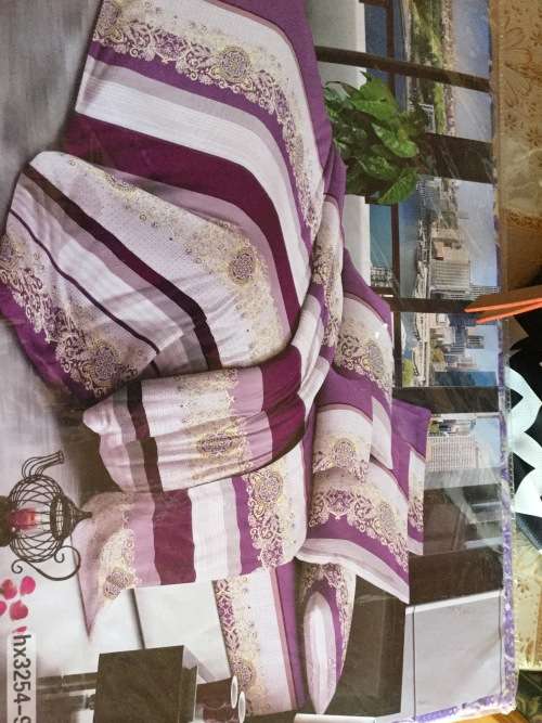 6 PIECE QUEEN SIZE COTTON FEEL DUVET COVER SET A MUST HAVE